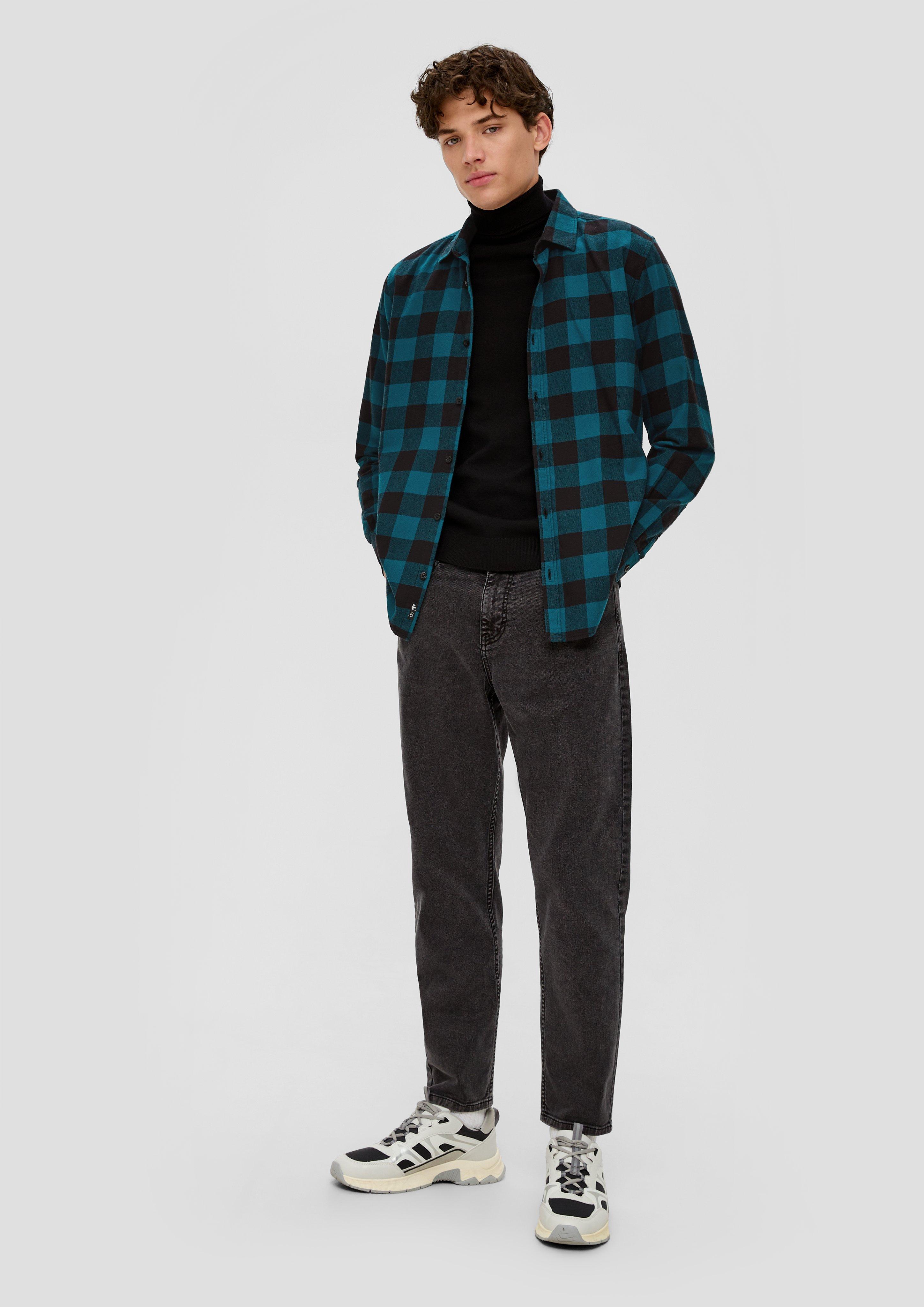 Flanellhemd aus Baumwolle  2134711-67N0