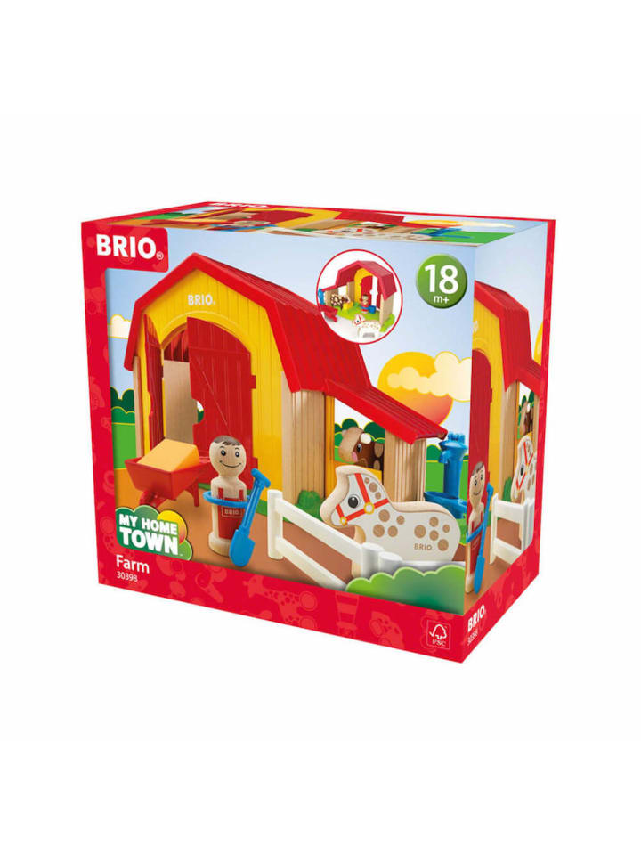 Brio My Home Town Bauernhof Spielset in mehrfarbig günstig kaufen onesize