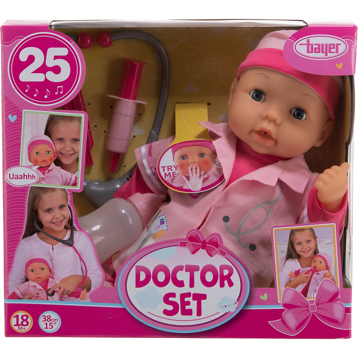 Doktor Puppe 38cm Set