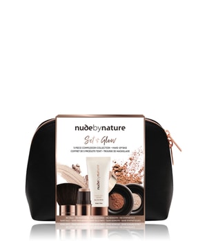 Nude by Nature Set and Glow Complexion Set Gesicht Make-up Set-1 Stk