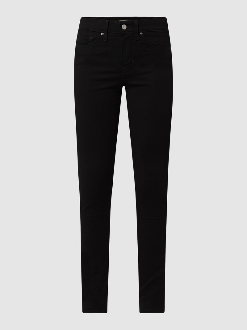 Shaping Super Skinny Fit Jeans mit Stretch-Anteil Modell 310 - 'Water<Less™' in schwarz