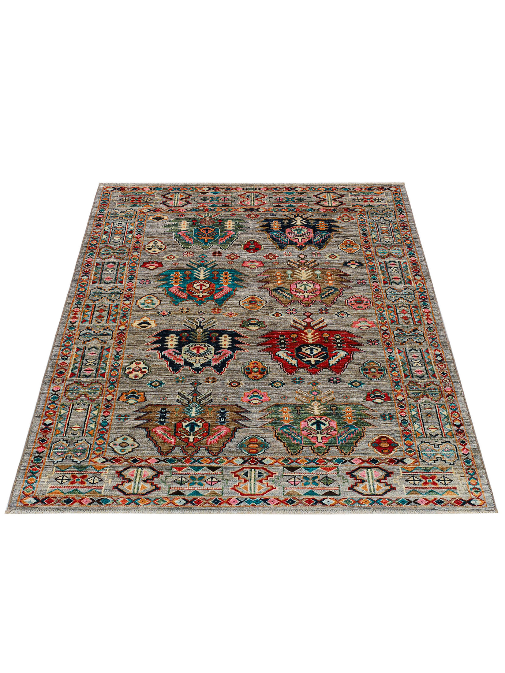 Kazak Ghazni ca. 123 x 173 cm, Unikat / Einzelstück