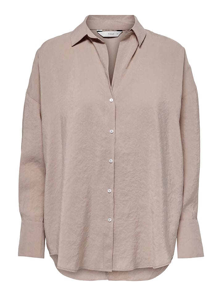 ONLY Hemd in Beige günstig kaufen