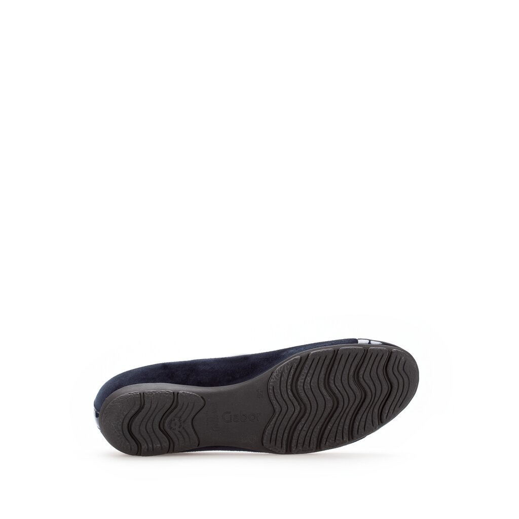Gabor fashion Sportliche Ballerina blau