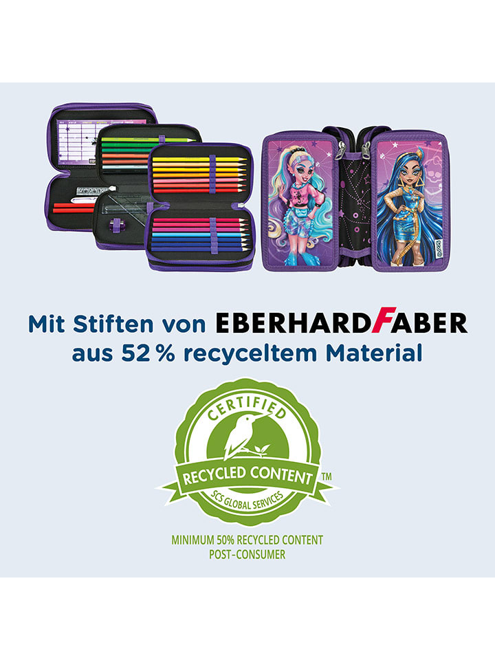 SCOOLI Gefülltes Federmäppchen 