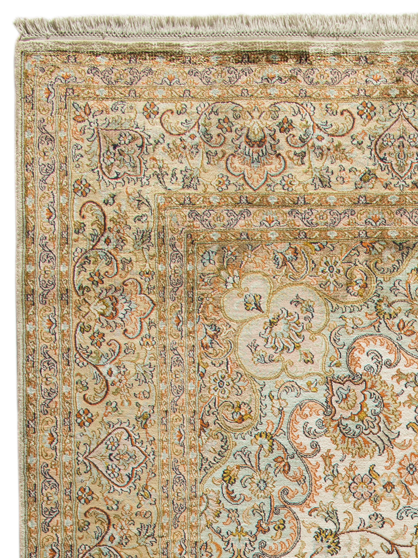 Kaschmir Seide 18/18 ca. 245 x 345 cm, Unikat / Einzelstück
