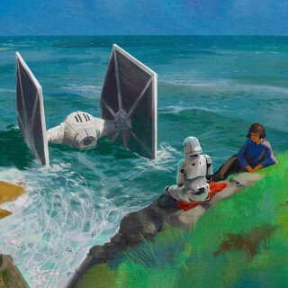 Würfelschale Tiefighter