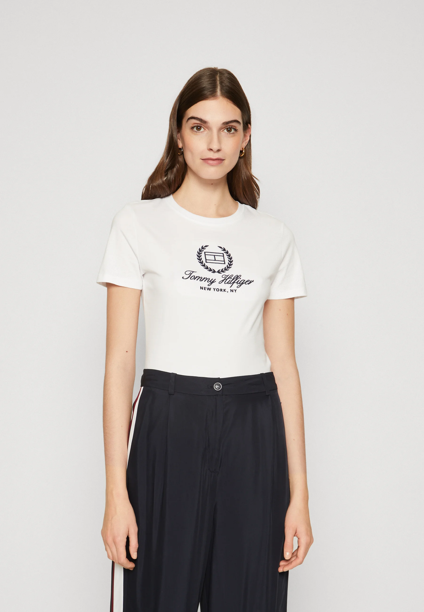 Tommy Hilfiger FLAG SCRIPT - Camiseta con estampado