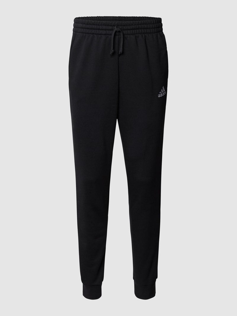 Sweatpants mit Logo-Streifen in schwarz