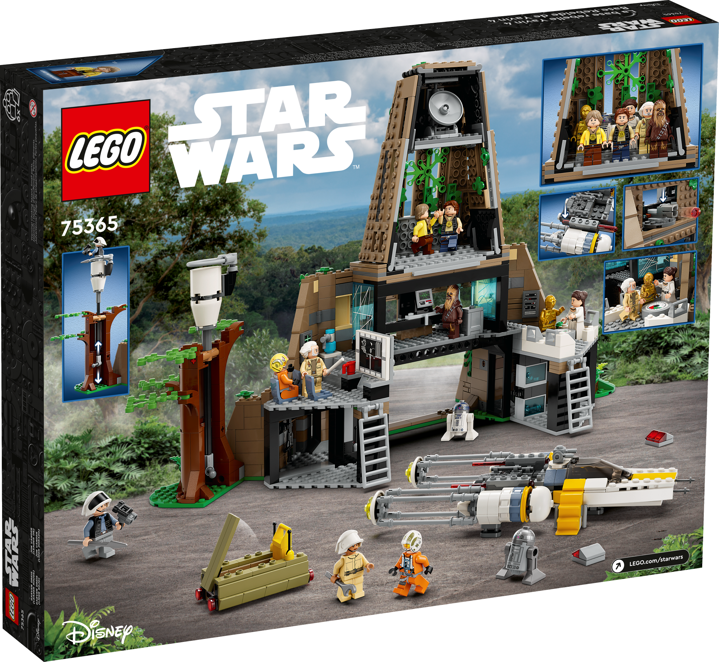 Rebellenbasis auf Yavin 4 75365