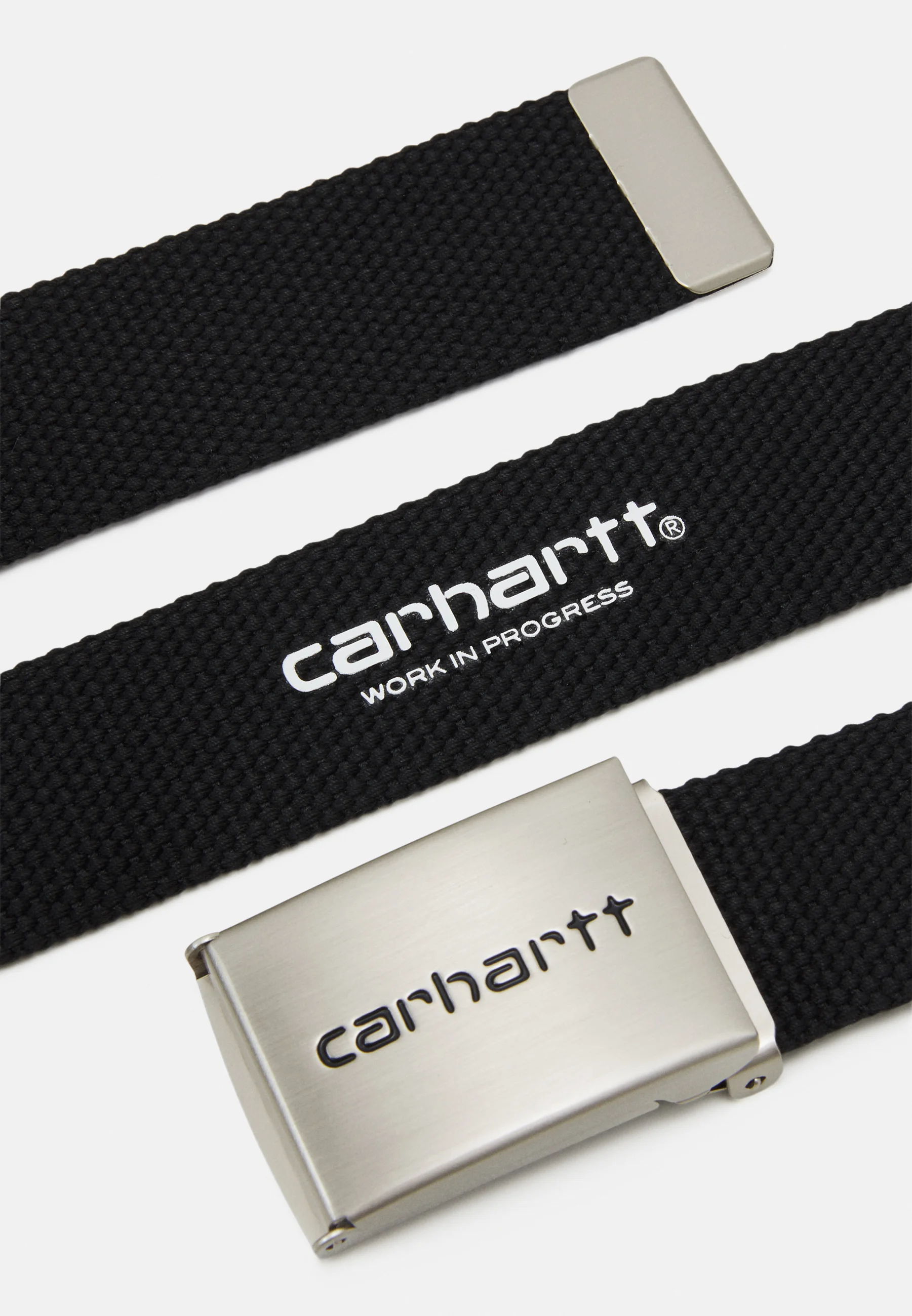 Cinturón Carhartt WIP CLIP BELT CROMADO UNISEX - Cinturón