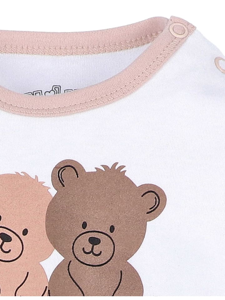 Nini Body Langarm Teddy in weiß günstig kaufen