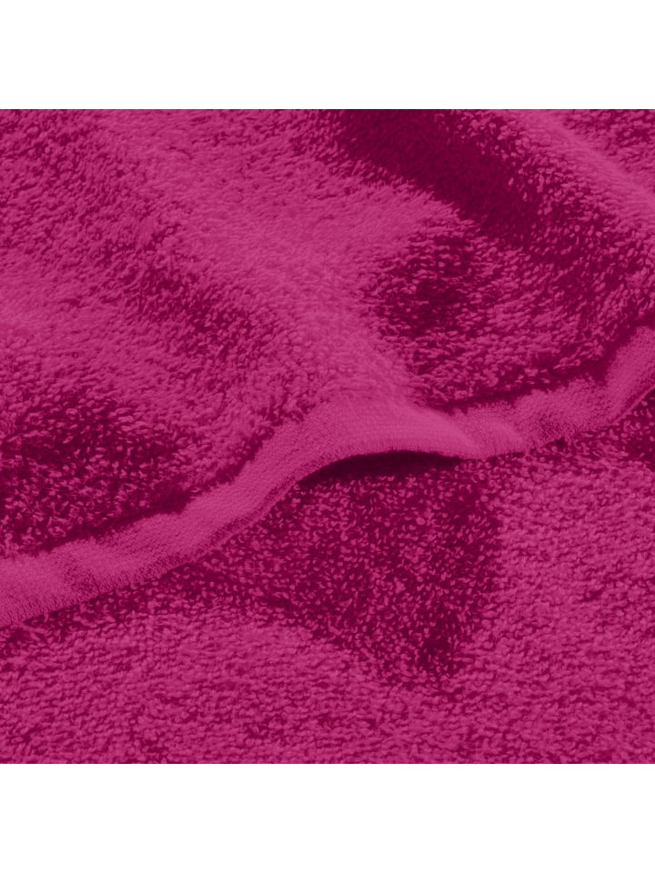 REDBEST Frottier Gästetuch 4er-Pack Oceanside in fuchsia günstig kaufen 30 x 50 cm