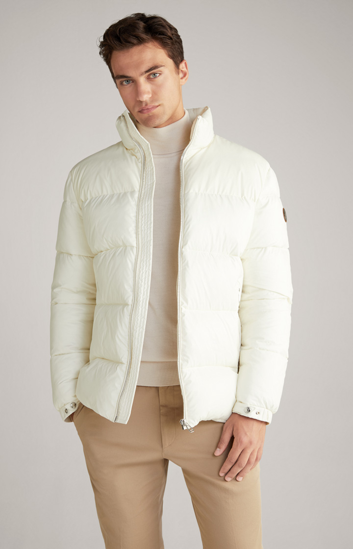 Steppjacke in Offwhite