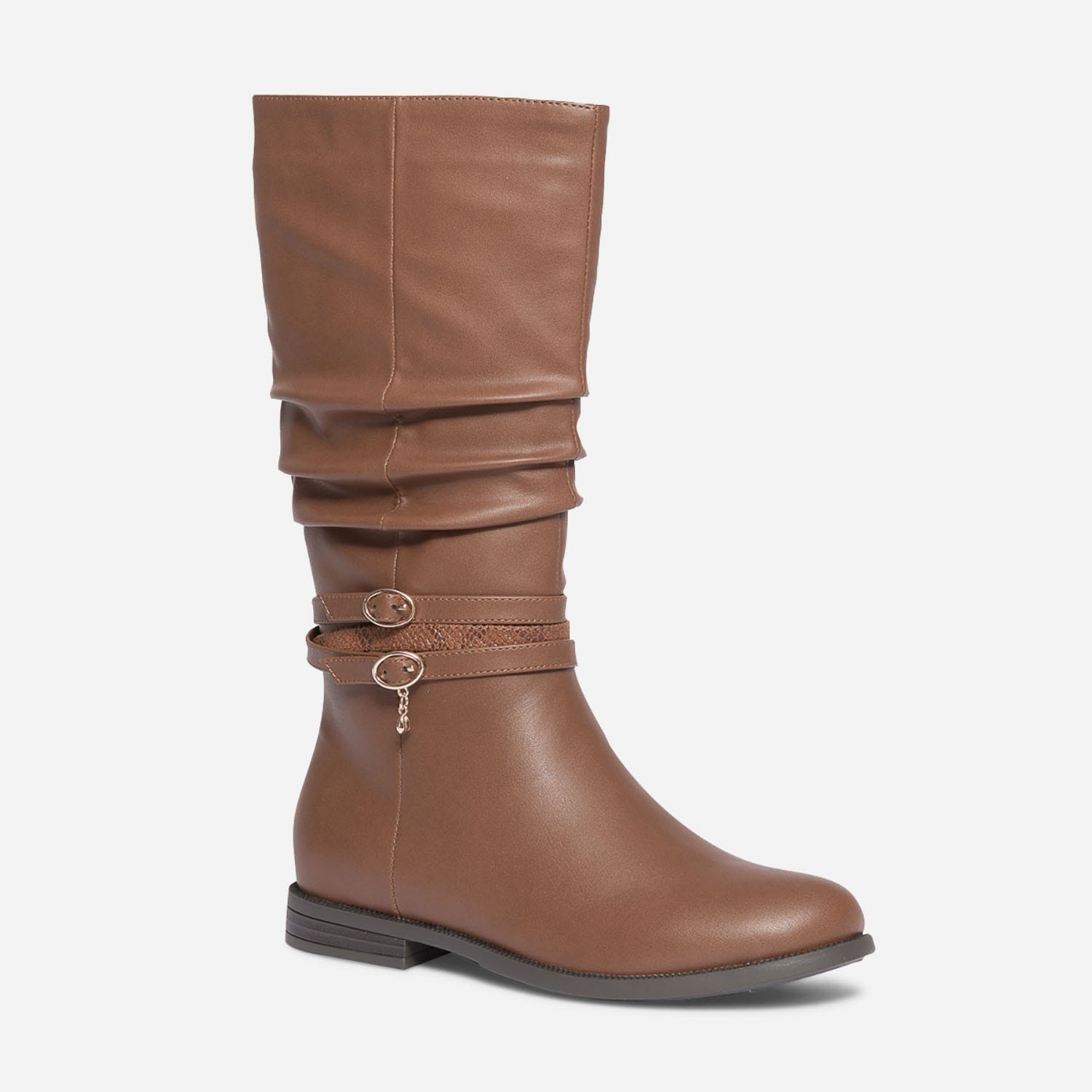 Botte camel à 3 brides