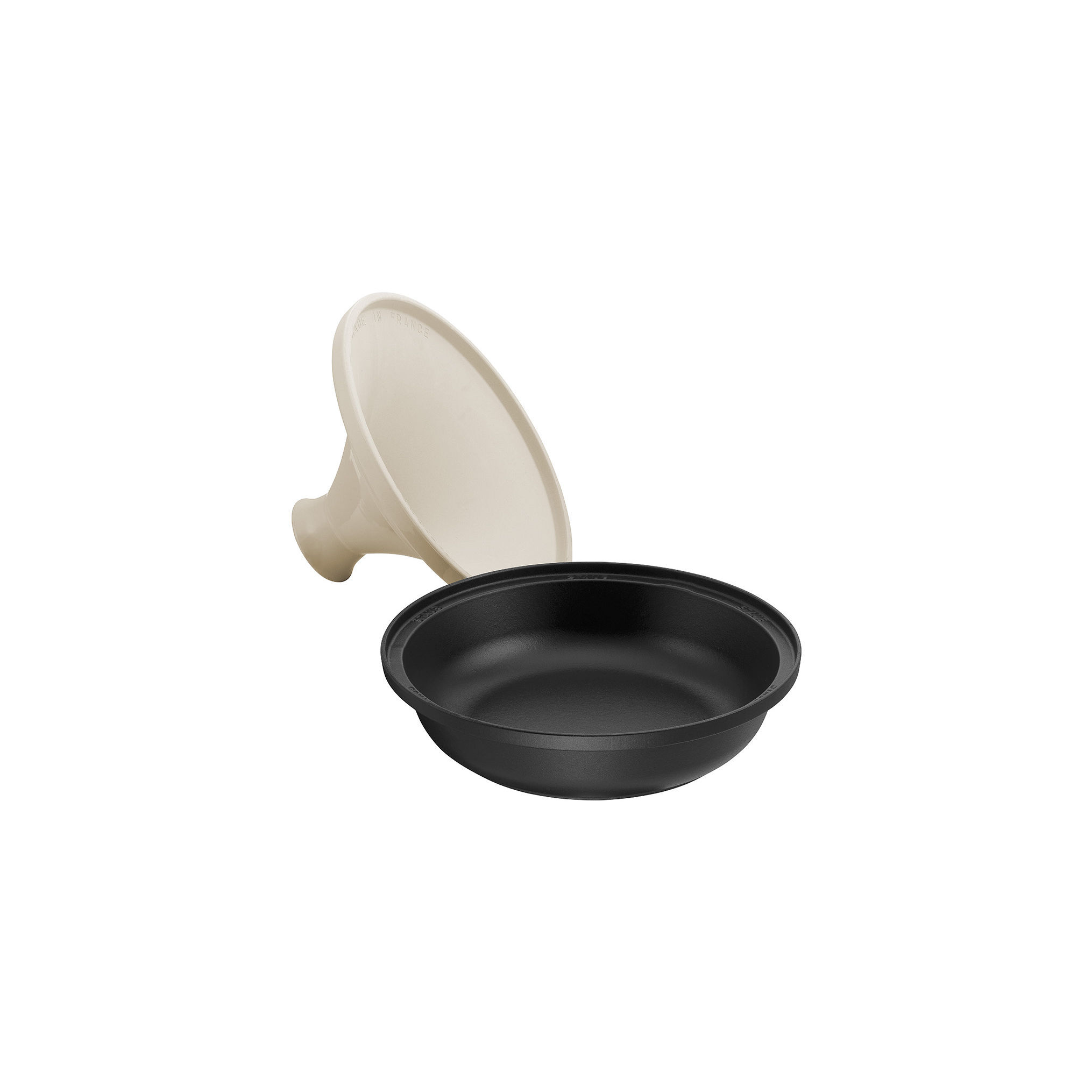 Tajine 20 cm, Gusseisen, Cream
