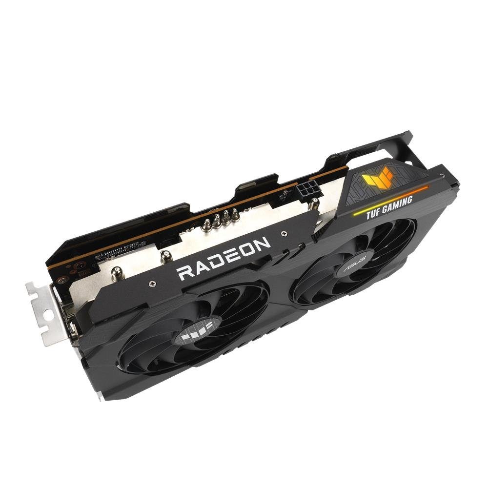 Asus TUF AMD Radeon RX 6500XT OC Grafikkarte (4 GB, GDDR6, Gaming Grafikkarte, GDDR6, PCIe 4.0, Aura Sync, HDMI, DisplayPort)