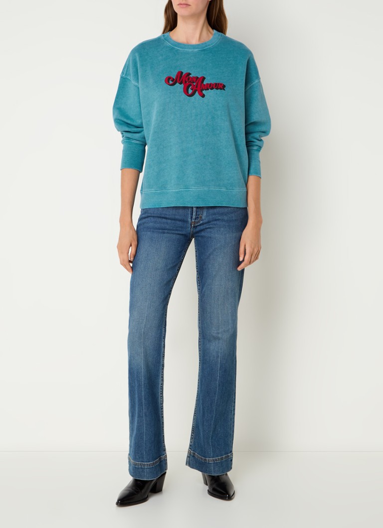 Zadig&Voltaire Oscar sweater made of organic cotton with print