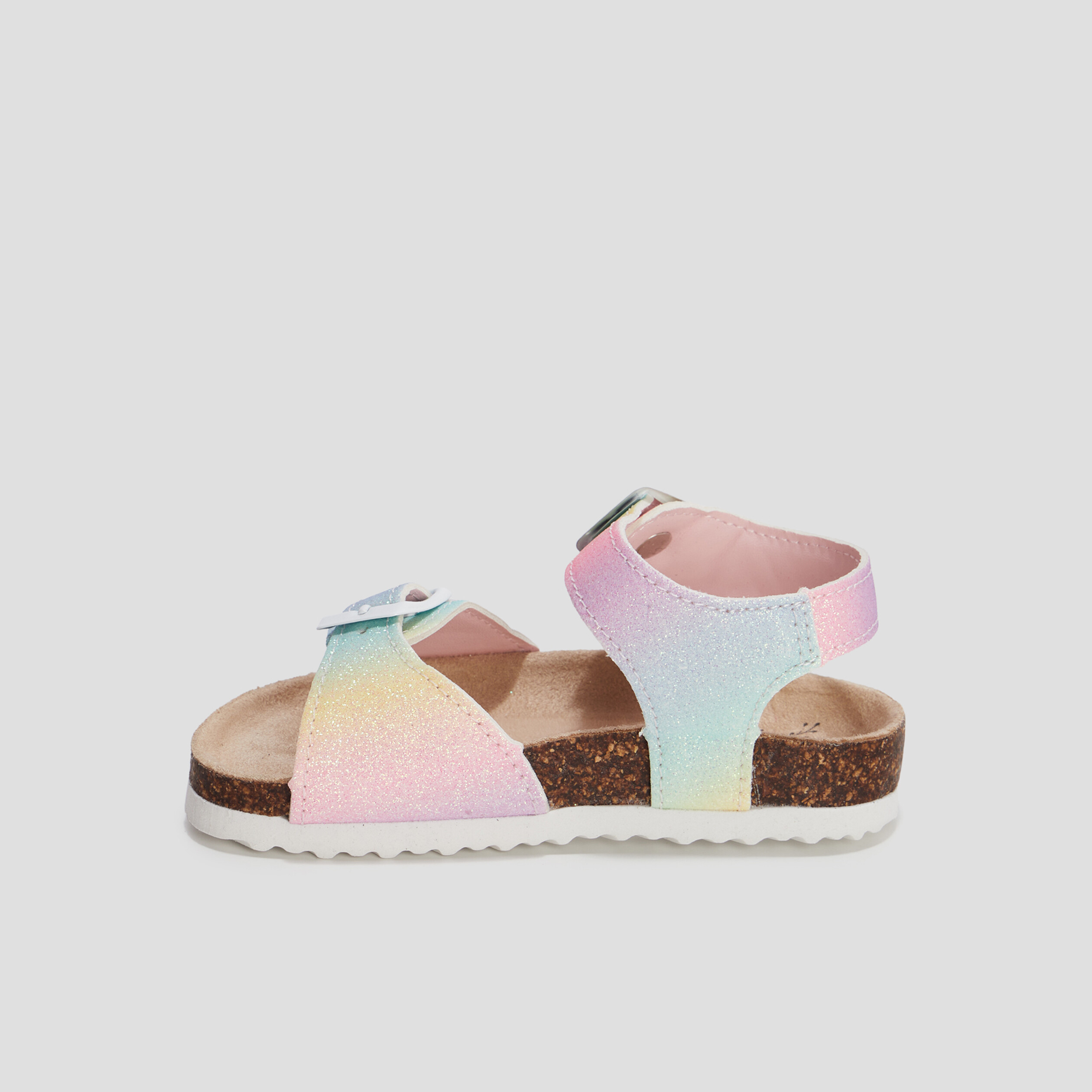 Sandales à paillettes multicolore fille | La Halle