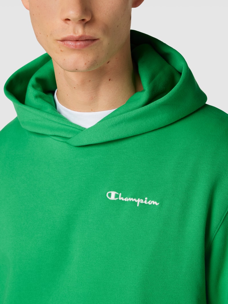 Hoodie mit Känguru-Tasche in grün