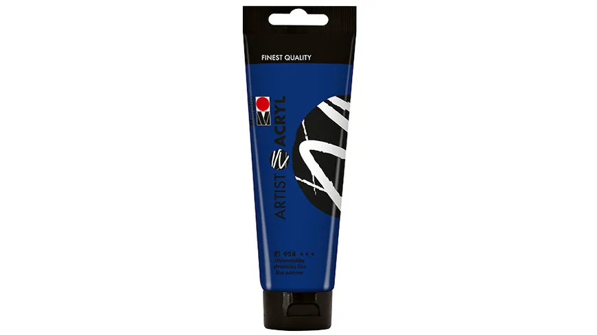 Marabu Artist Acryl, Ultramarinblau 958, 120 ml 120 ml