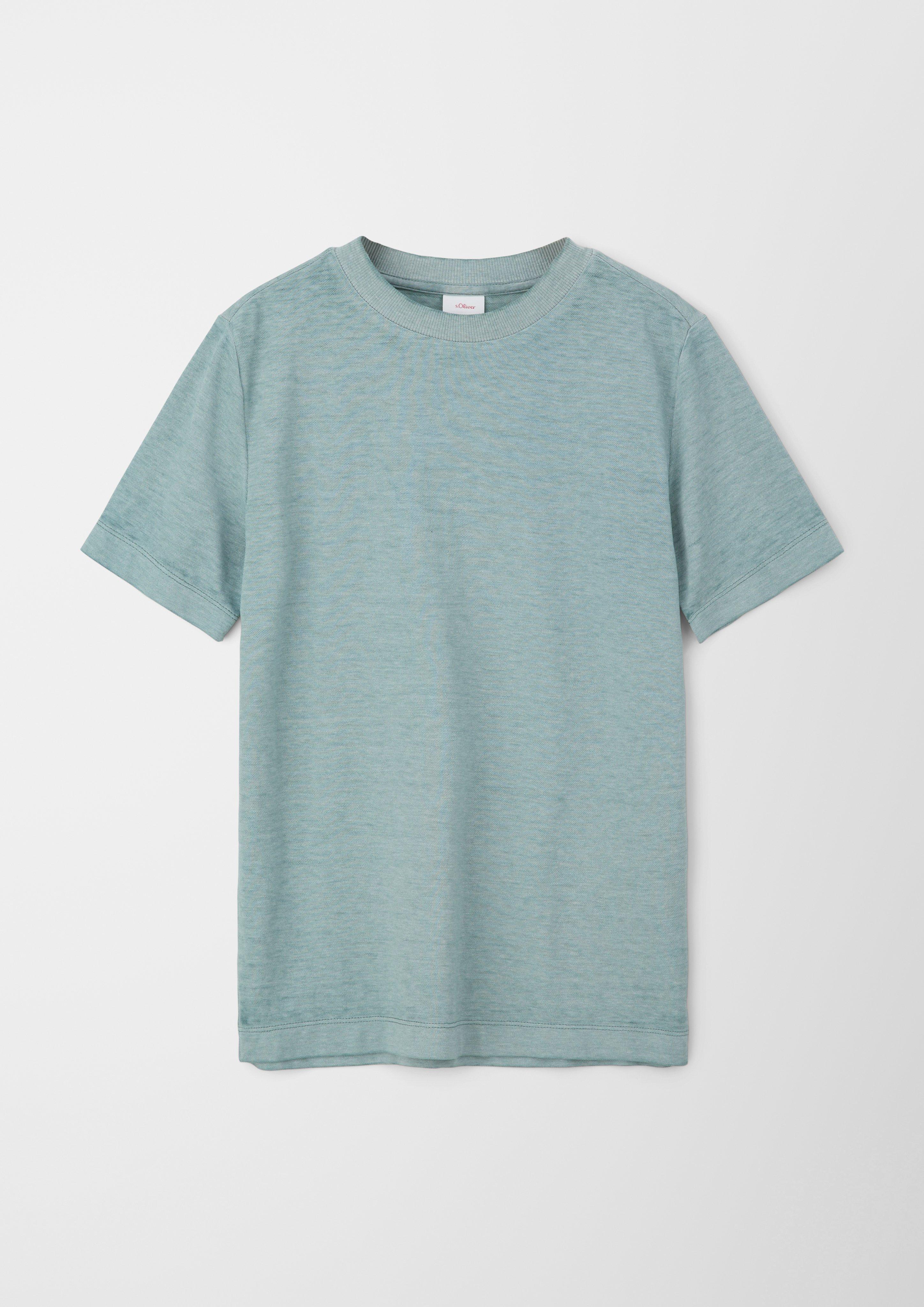 T-Shirt mit Ausbrennermuster  2130513-6714
