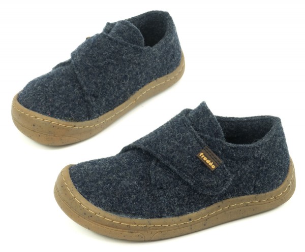 Froddo ~ Wooly LowCut Hausschuh ~ Dark Blue