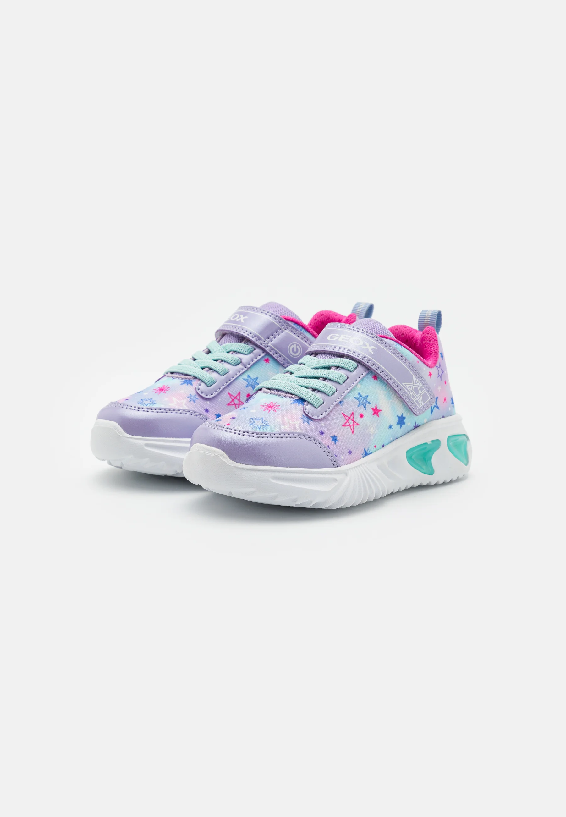 Geox ASSISTER GIRL LIGHTS - Zapatillas bajas