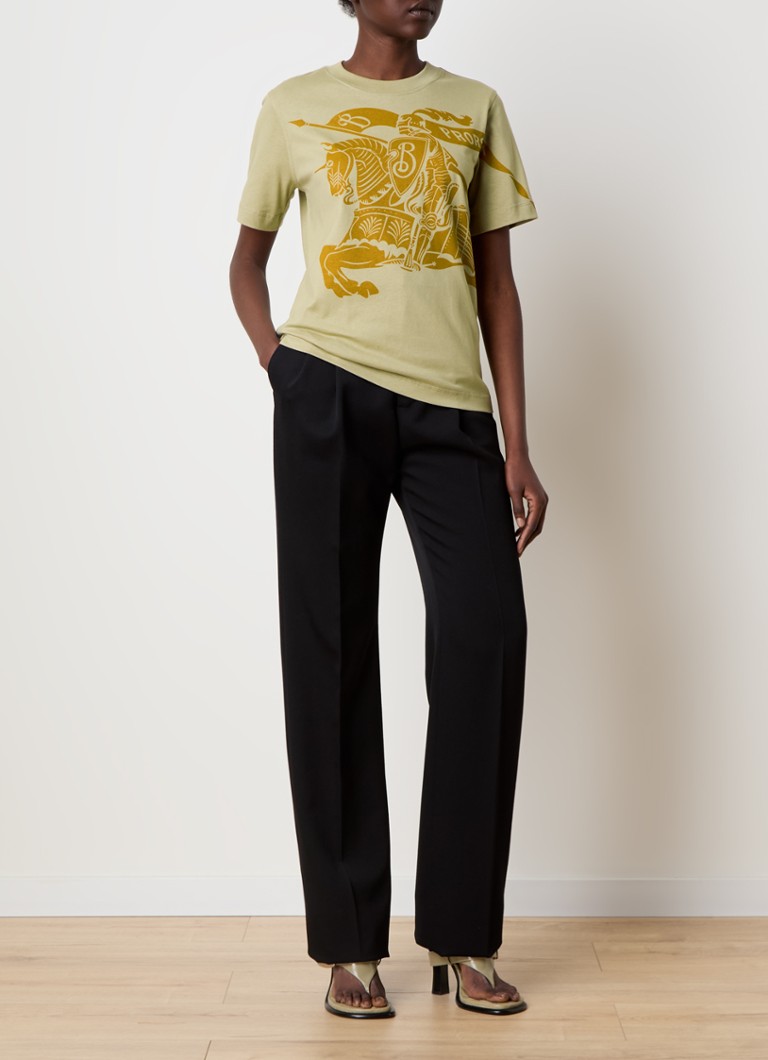 T-shirt Burberry con logo stampato