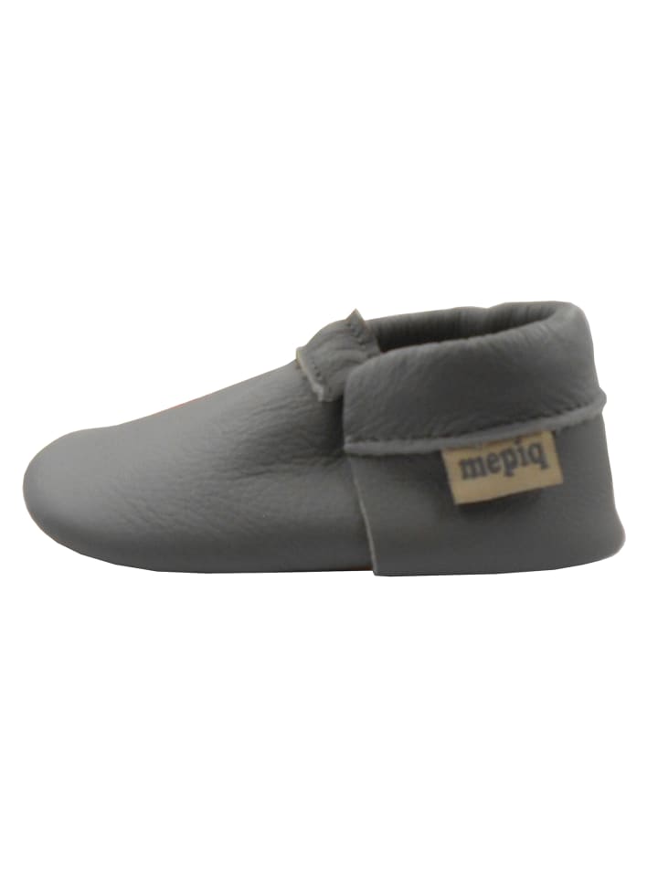 Yalion Baby Leder-Krabbelschuhe in Grau günstig kaufen 23/24