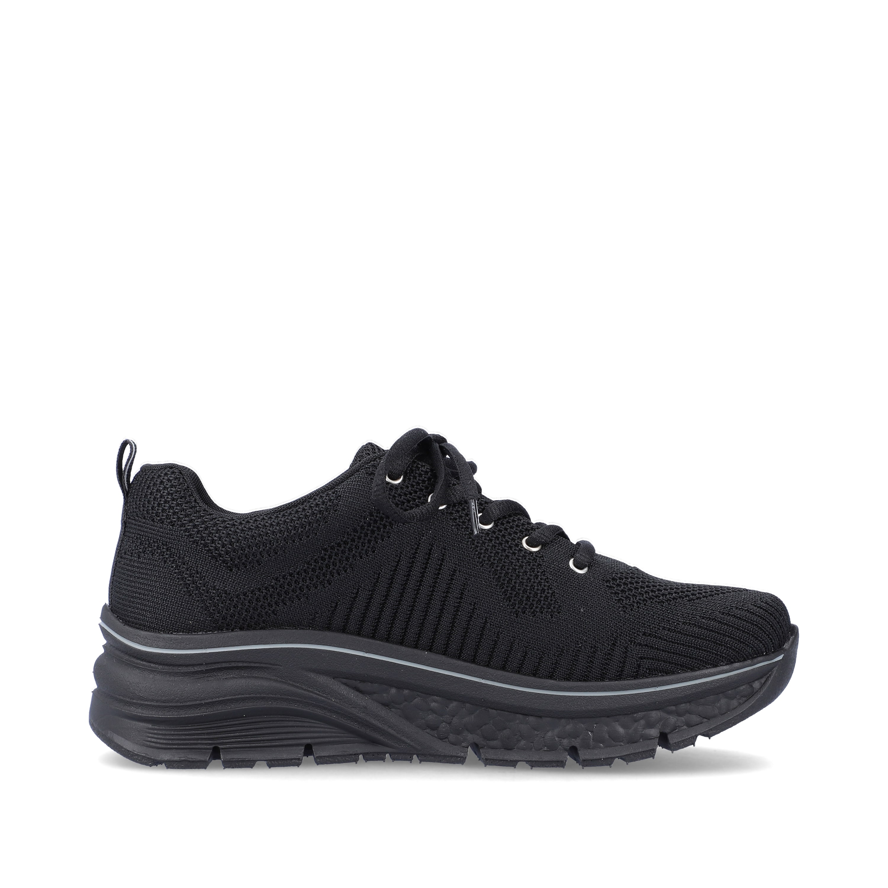 Rieker Damen Sneaker Low tiefschwarz