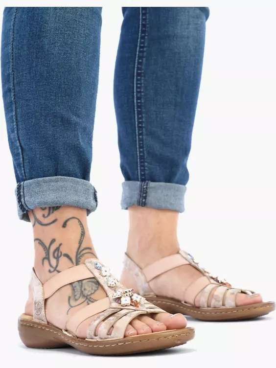 Rieker Damen Riemchensandalen