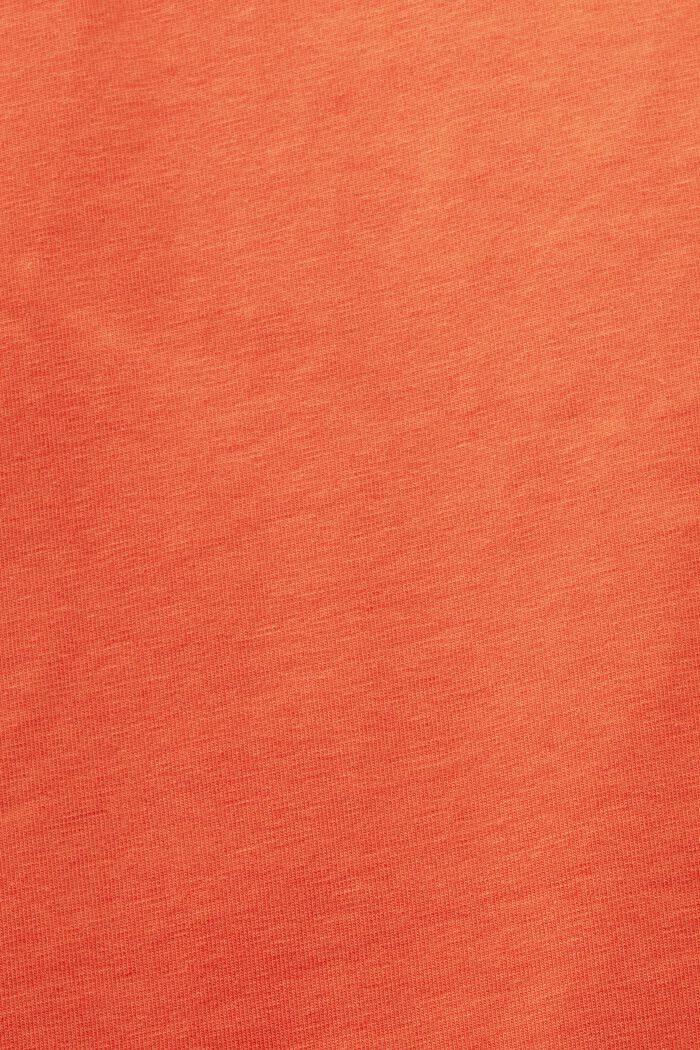 T-Shirt mit U-Boot-Ausschnitt