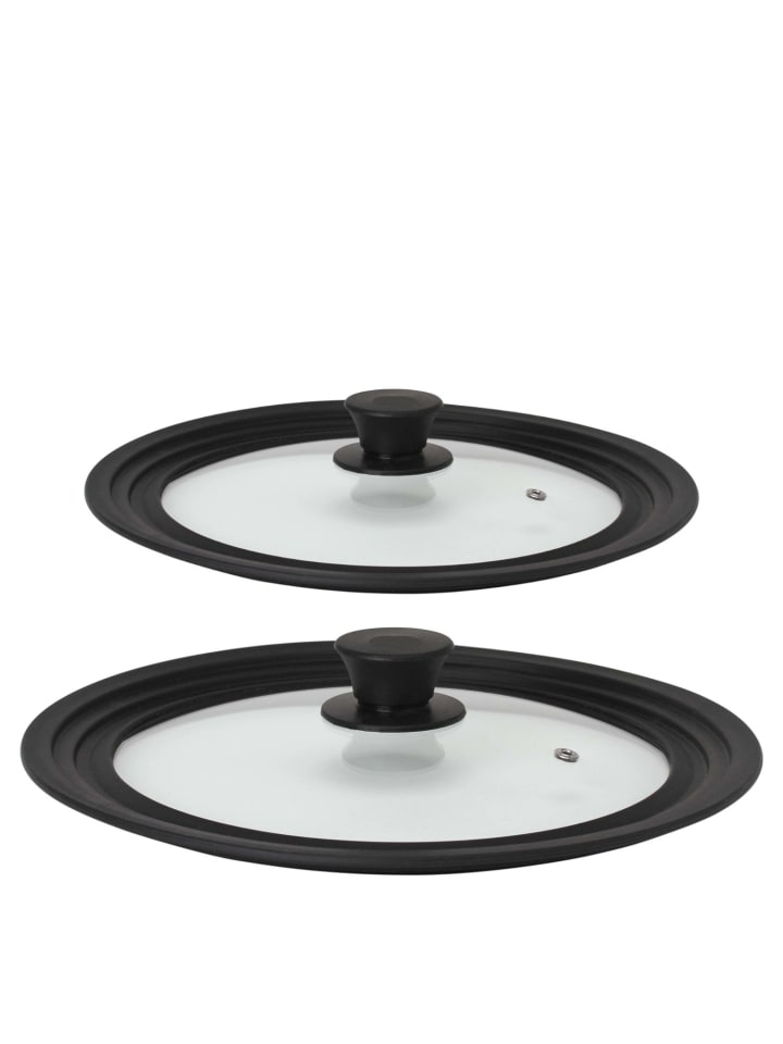 Steuber 2-tlg. Set: Universaldeckel in schwarz günstig kaufen onesize