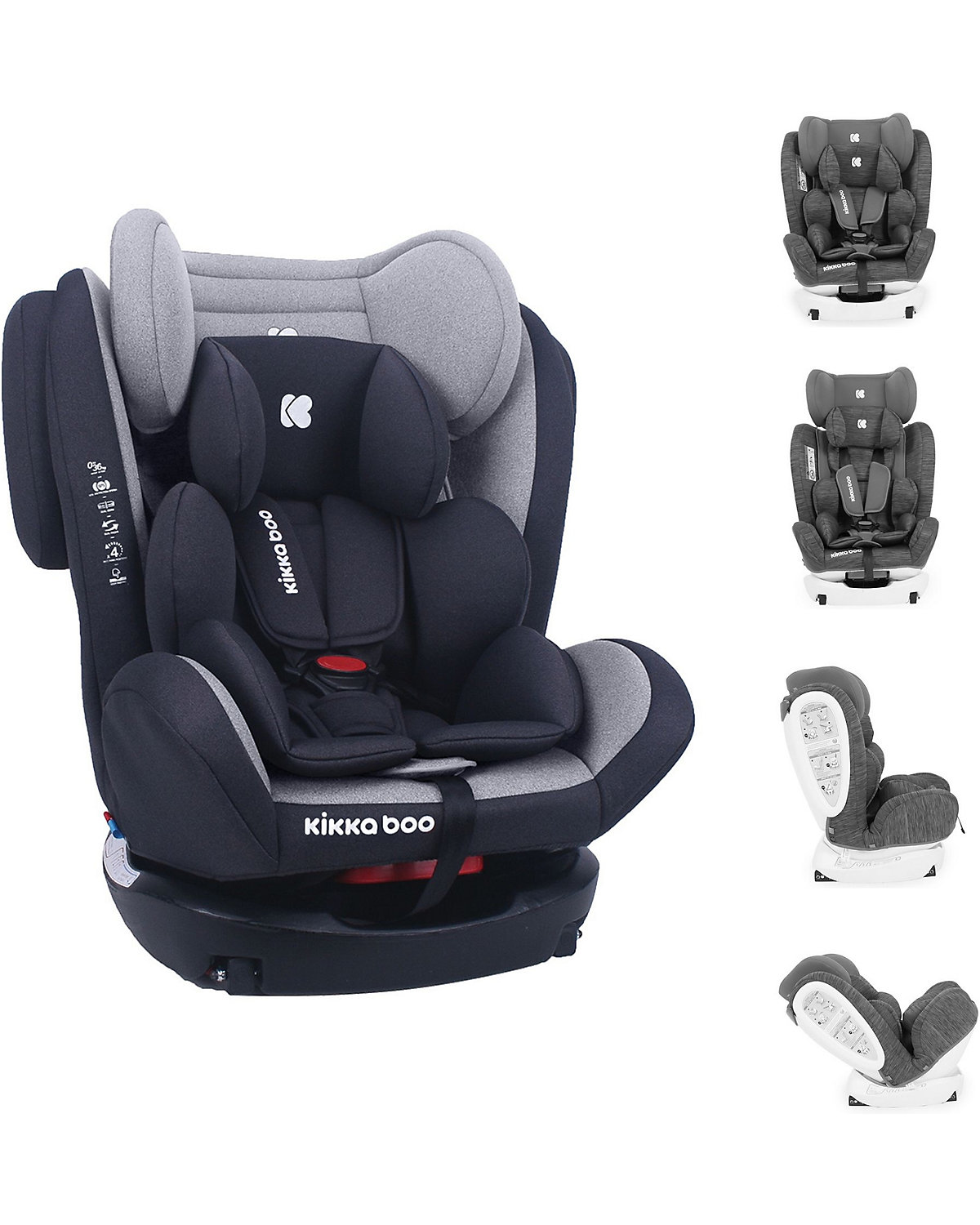 Kindersitz 4 Fix Double Gruppe 0+/1/2/3 (0-36kg) Isofix Kindersitze
