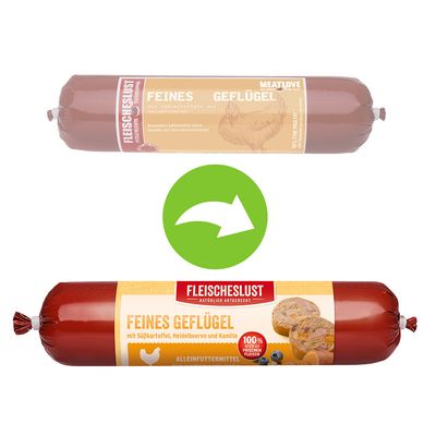 Fleischeslust Mixpaket 4 Sorten 8 x 400 g