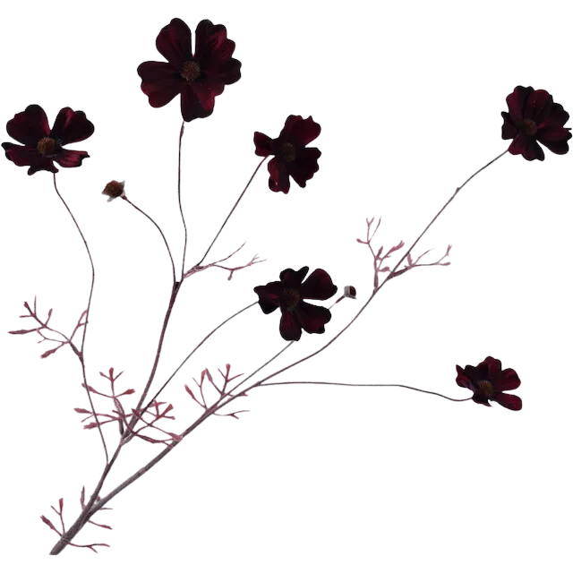 Trendhopper Kunstblume Cosmos Rot 77 cm