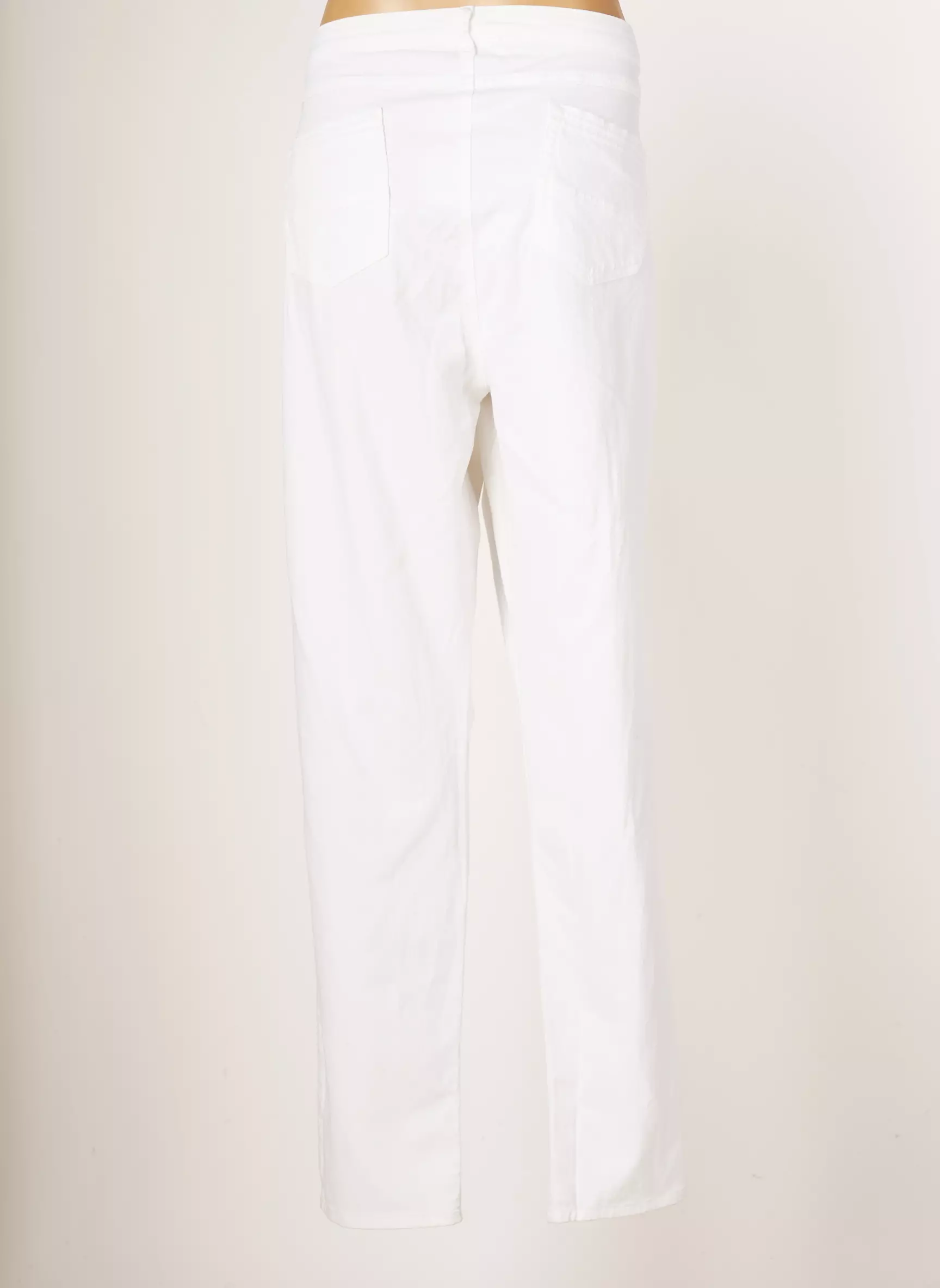 Jumfil Pantalons Droits Femme couleur blanc