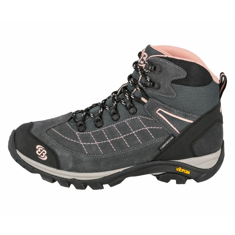 Brütting Mount Crillon High graue Damen Wanderschuhe