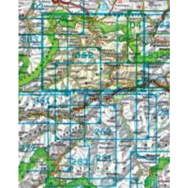 Ehrwald - Lermoos - Reutte - Tannheimer Tal - Zugspitze, Wanderkarte 1:50 000 - Wanderkarte