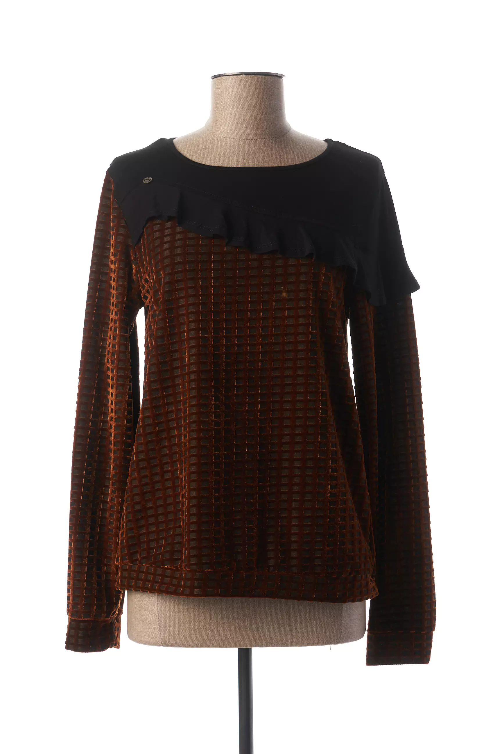 Mado Et Les Autres Tshirts Femme couleur marron