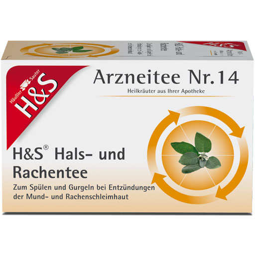 H&S Hals- und Rachentee Filterbeutel  20X2.5 g  Filterbeutel