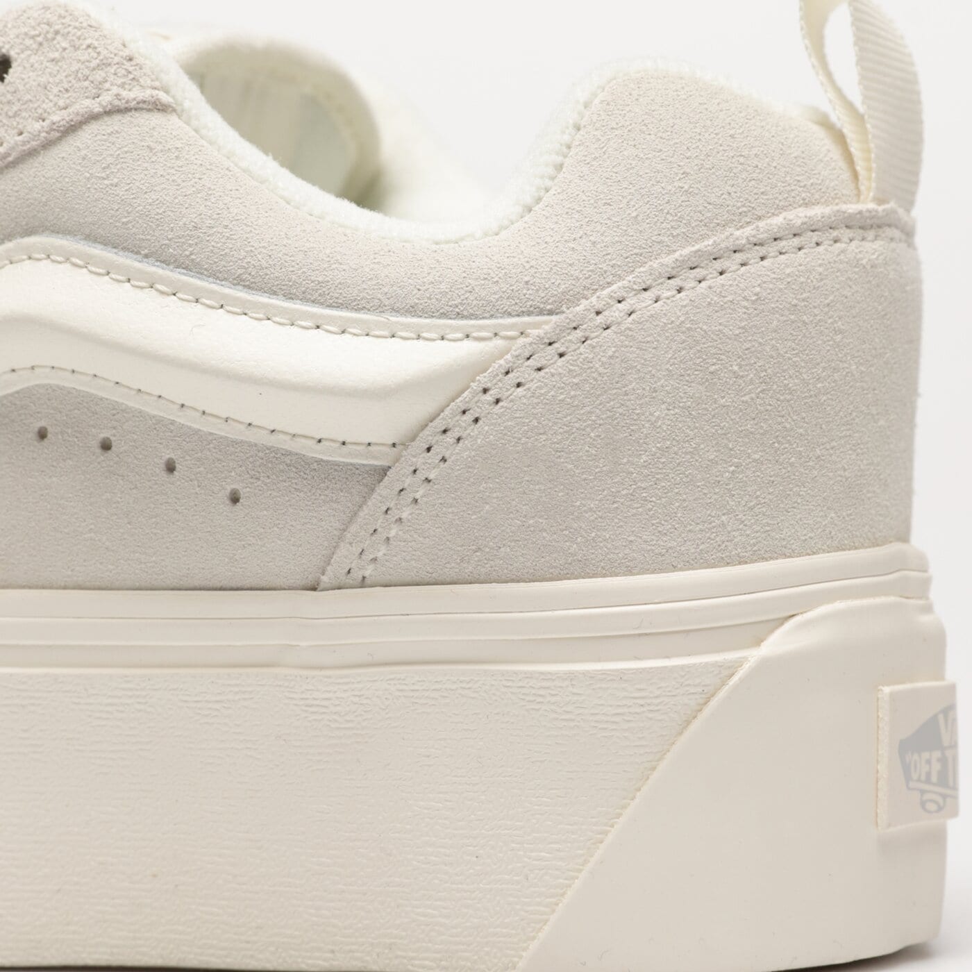 VANS KNU STACK Kremowy