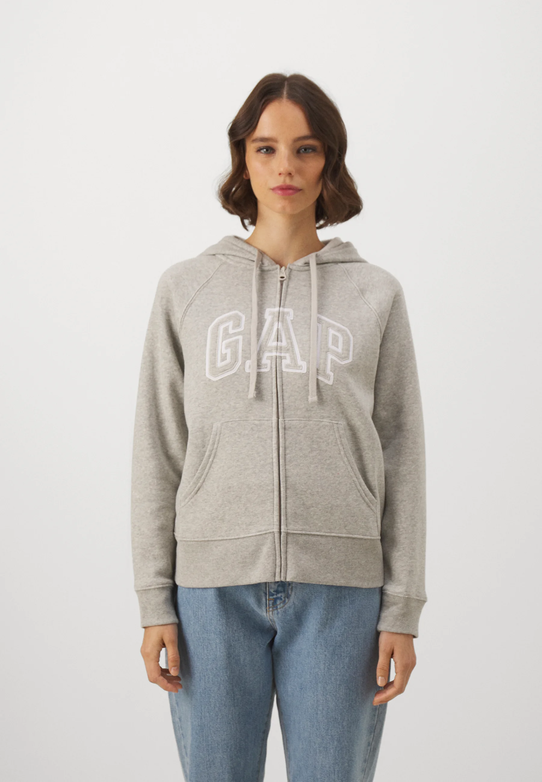 GAP Petite HERITAGE - Sudadera con cremallera