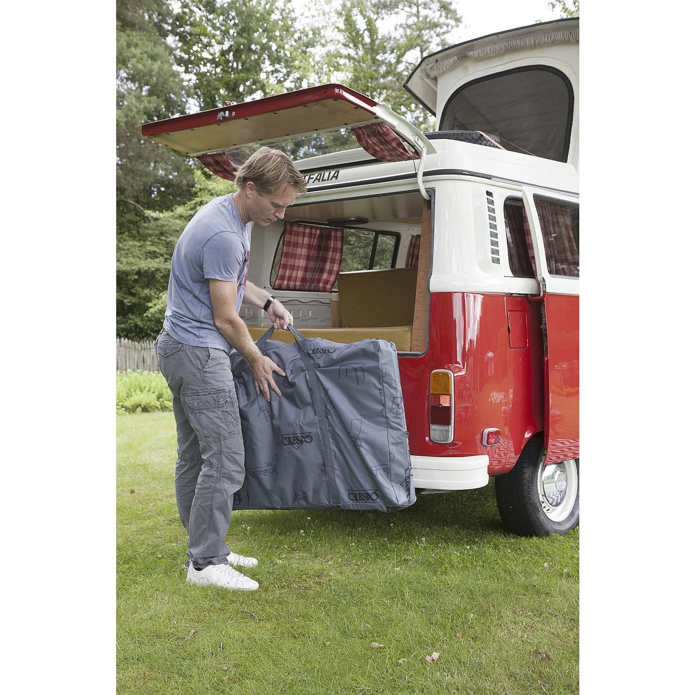 Crespo 110 x 66 Tische und Stühle Aufbewahrungstasche