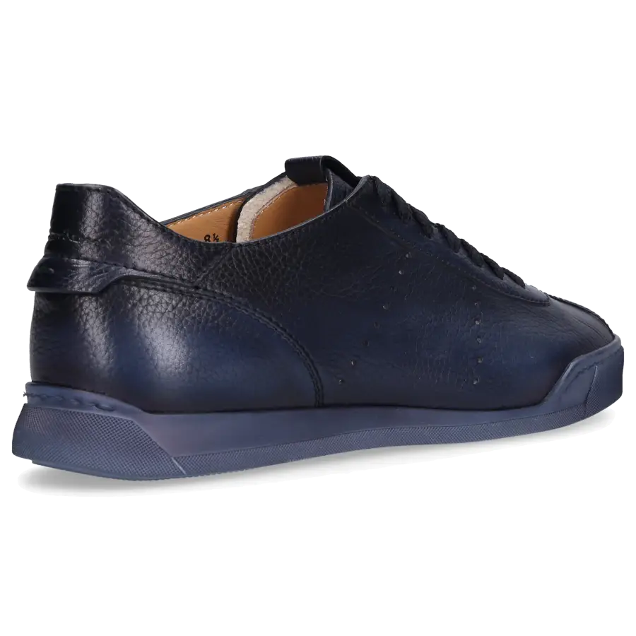 Santoni - Sneaker low 21322 Kalbsleder - blau