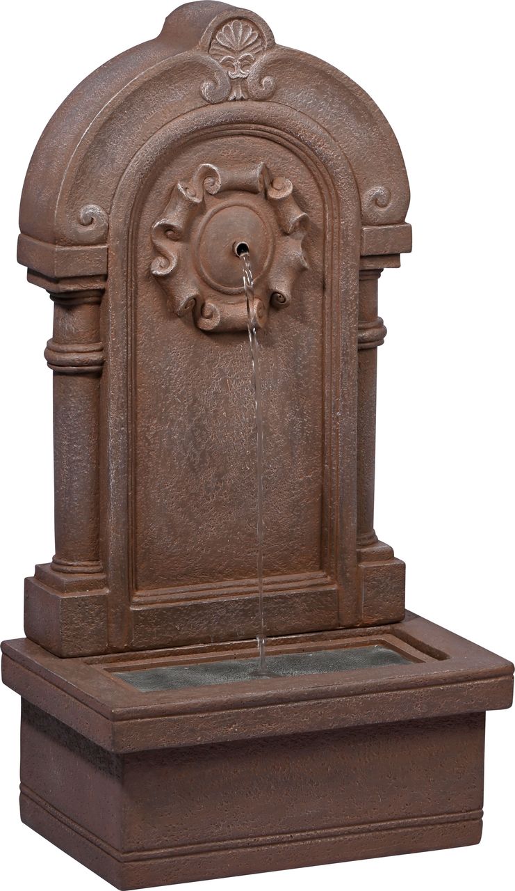 dobar Gartenbrunnen „Poseidon“ mit Solar-Panel