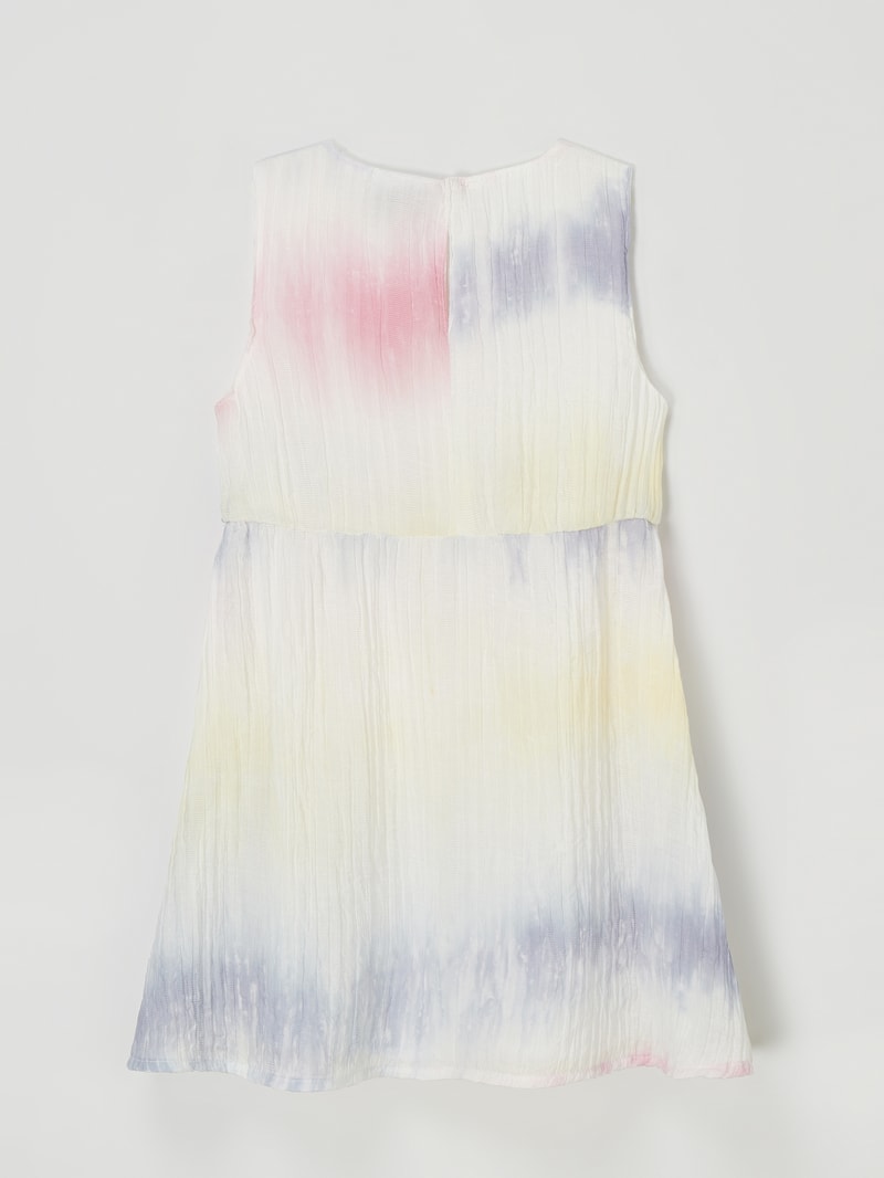 Kleid mit Farbverlauf Modell 'Natasja' in offwhite