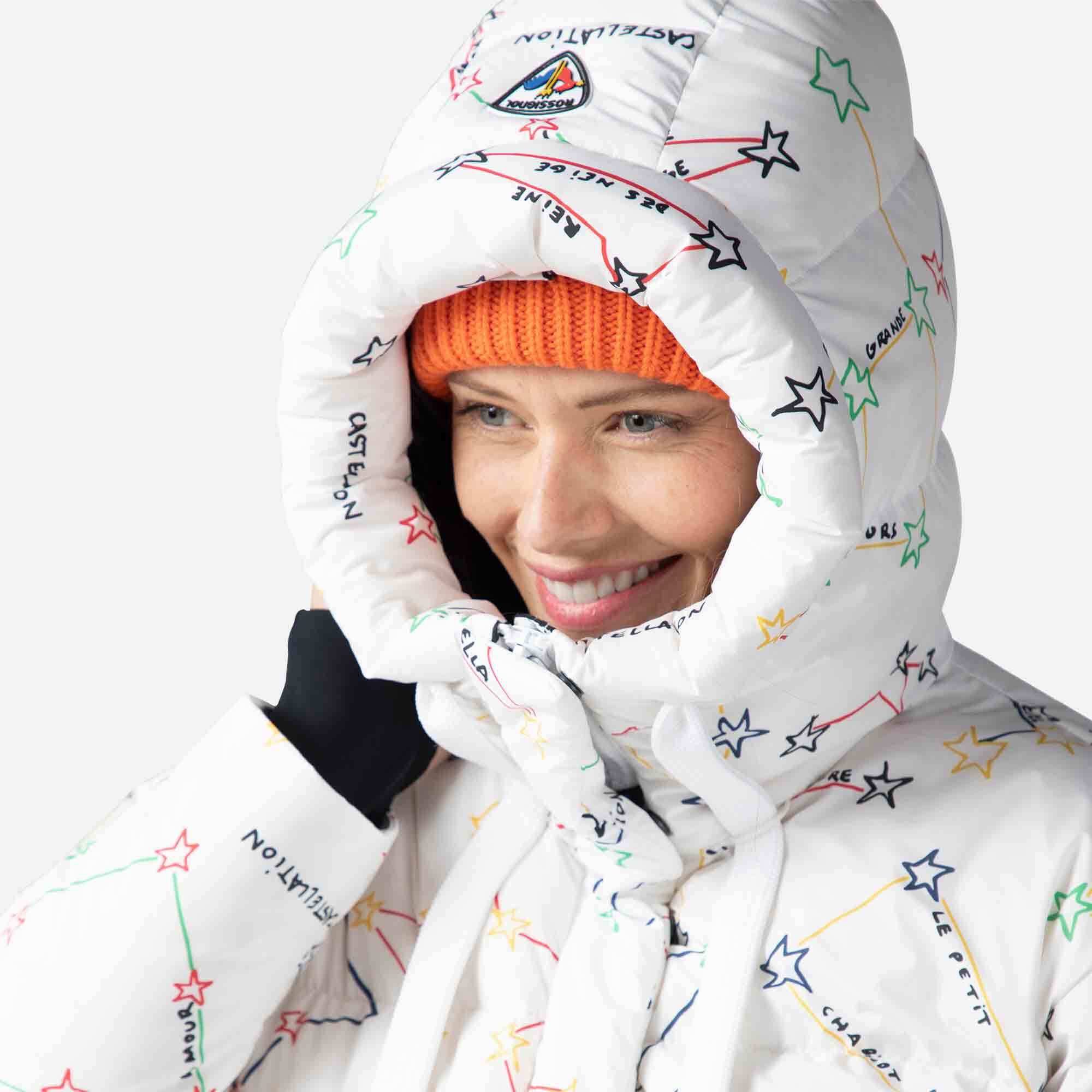 Doudoune de ski imprimé JCC Modul Printed Bomber femme