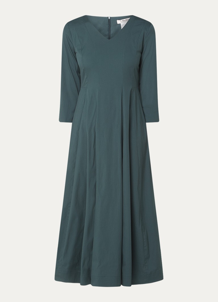 Abito midi MaxMara Romolo con scollo a V